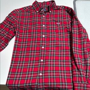 Vineyard Vines Plaid Button-Up Shirt